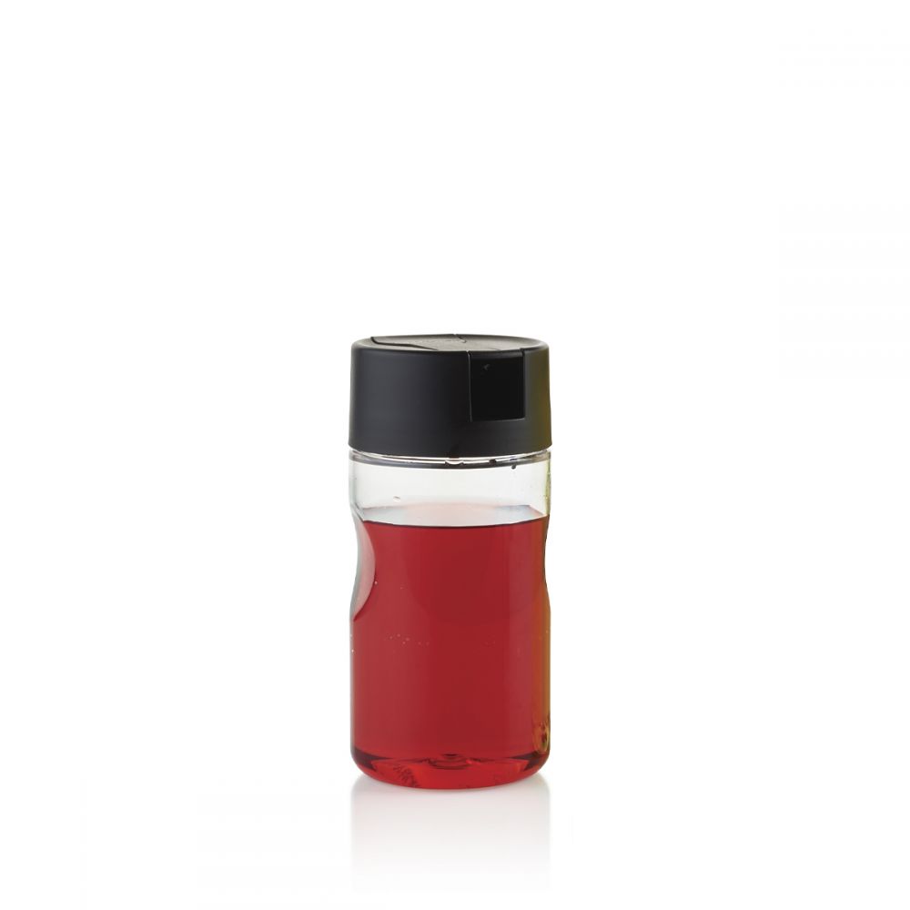 TENTA Kitchen Distributeur d'huile et de vinaigre - Distributeur de sirop d' érable - Bouteille en verre - Bec verseur en plastique anti-goutte - Bec  verseur anti-goutte - 650 ml - Violet : : Maison