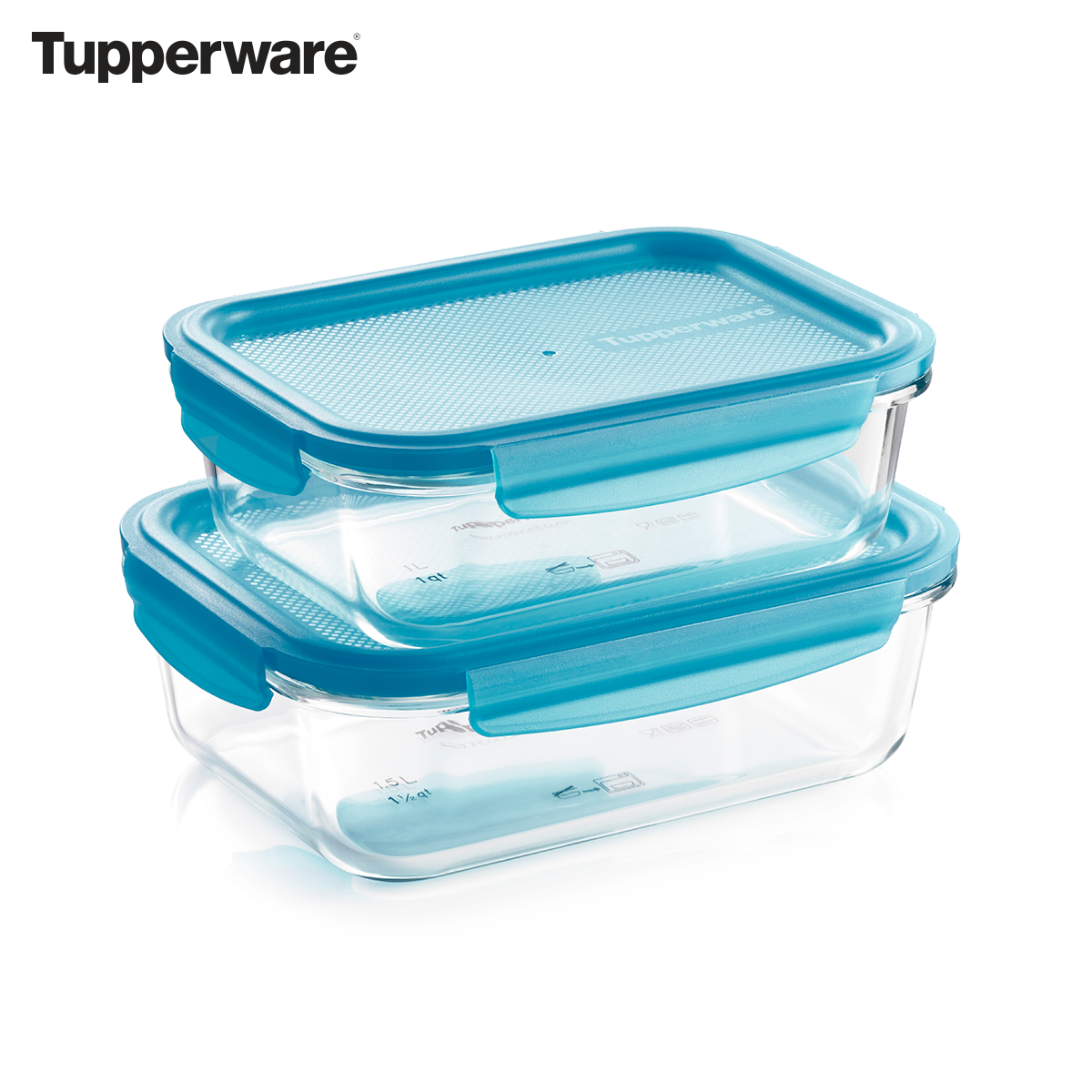 Tupperware Verre Premiagglas - 1 l - En verre transparent - Passe au four  (sans grill) - Passe au micro-ondes et au congélateur : : Cuisine  et Maison
